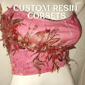 Custom resin Corsets